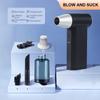 150000RPM Electric Air Duster Handheld Mini Turbo Jet Fan Powerful Air Blower Compressed Air Duster for Car Dryer/PC/Home Clean