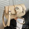 Trendy versatile underarm bag women's 2025 spring new Korean version fashion high-end small square bag commuter shoulder women's bag