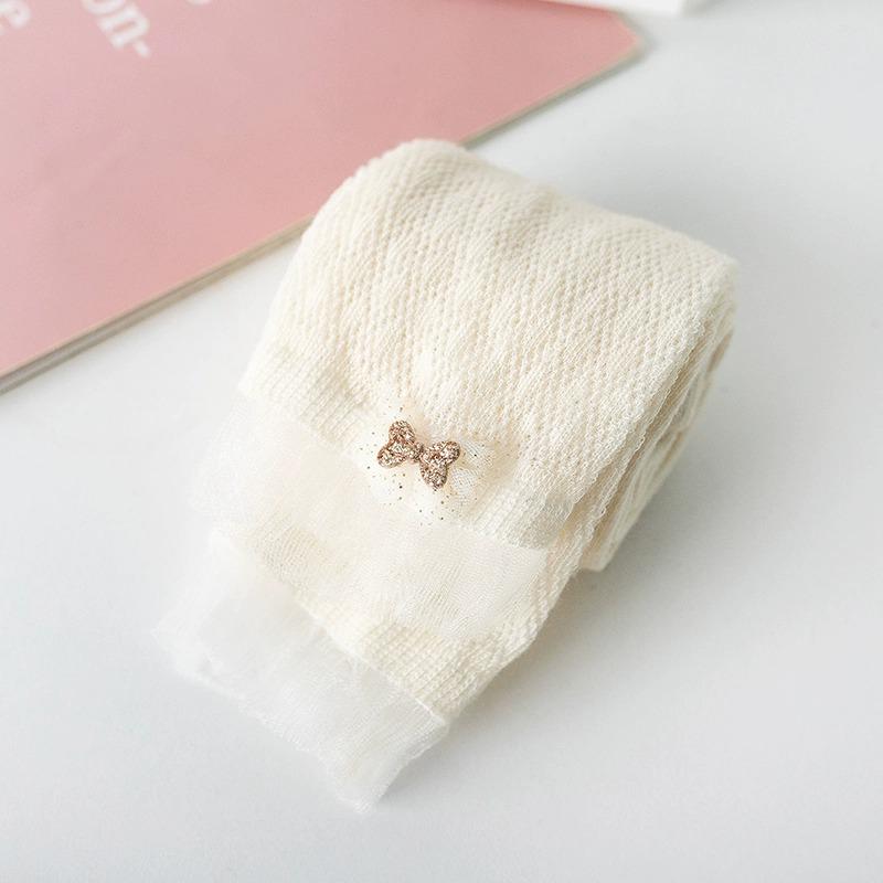 

Милые сетчатые кружевные леггинсы-принцессы для девочек - Легкие хлопковые колготки, Защита от комаров, Летняя одежда XXL/Height 120-135cm жёлтый