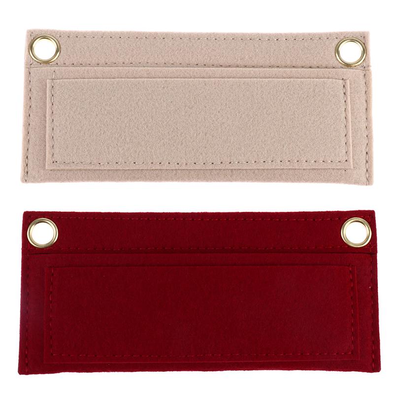 Felt Wallet Bag Liner Card Package Internal Layer Retrofitted Crossbody Bag Chain Inner Container Organzier