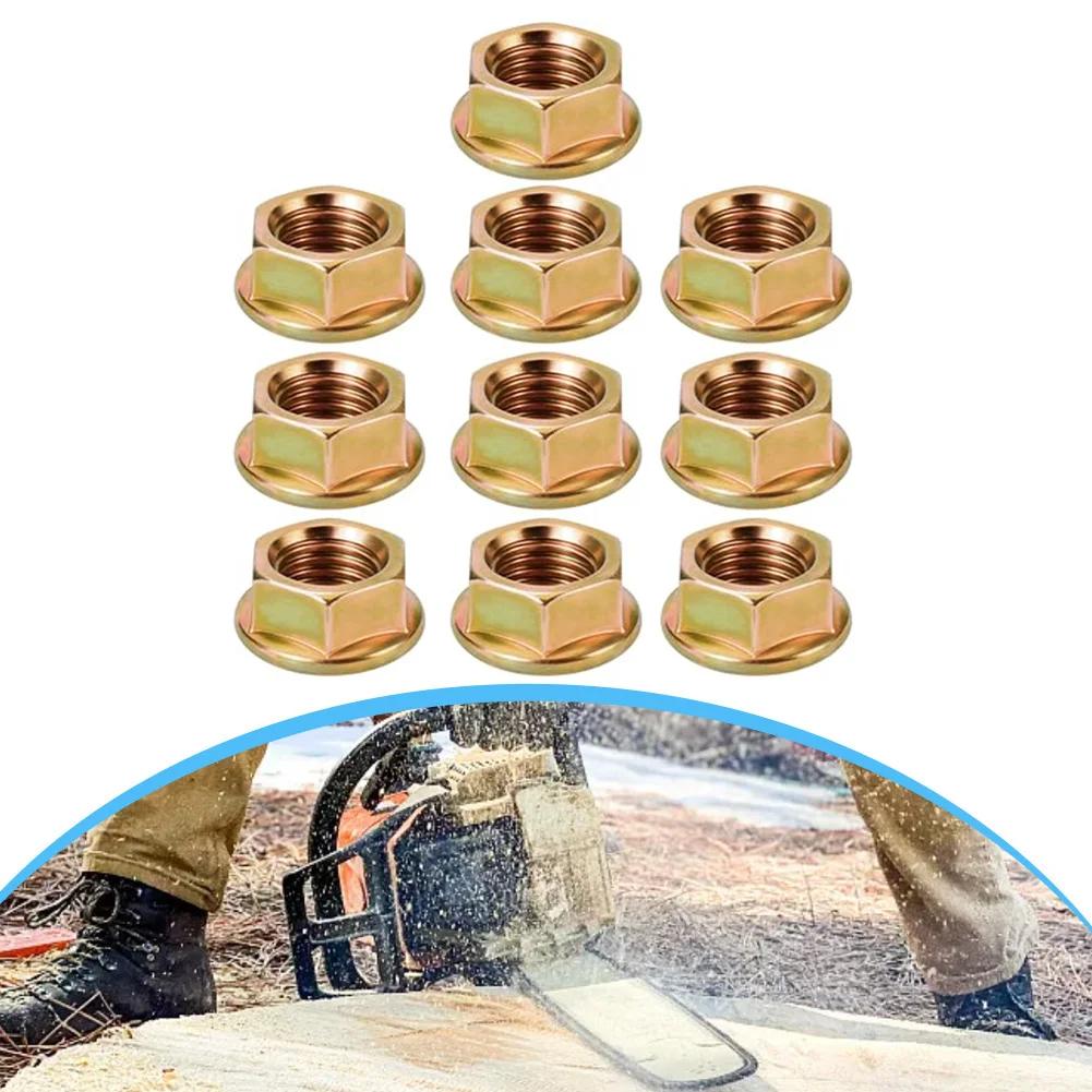 10 Stück Bar-Muttern für Echo Kettensägen 355T CS352 CS-271T CS-310 CS-3510 CS-352 Ersatz für ECHO 355T CS352 Kettensägen