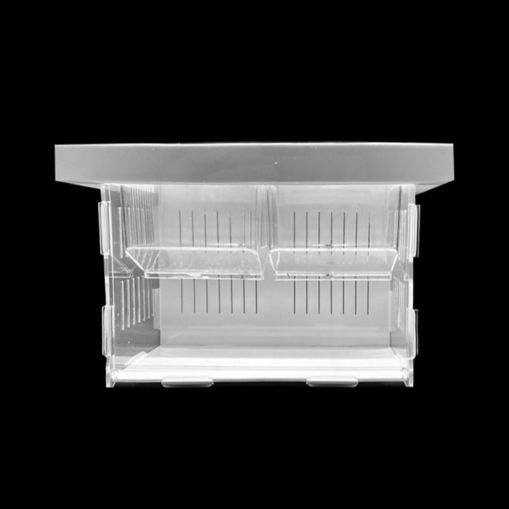 Acrylic Fish Isolation Box Detachable Fish Breeding Tank Floating Hatching Box  for Aquarium