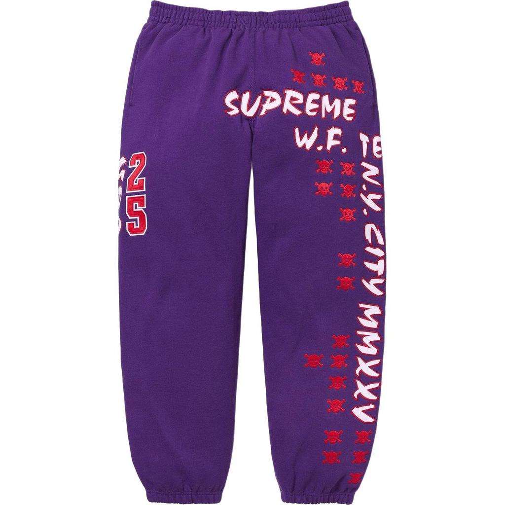 Supreme FW25 WEEK4 League Champs Sweatpant Knitted Sweatpants Unisex SUP-FW25-187