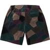 Supreme Patchwork Velour Short Dark Navy
