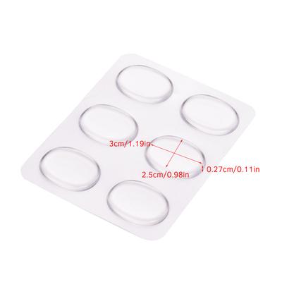 20pcs Drum Mute Pads Set Dampeners Silencer for Percussion Instrument Accessories Transparent