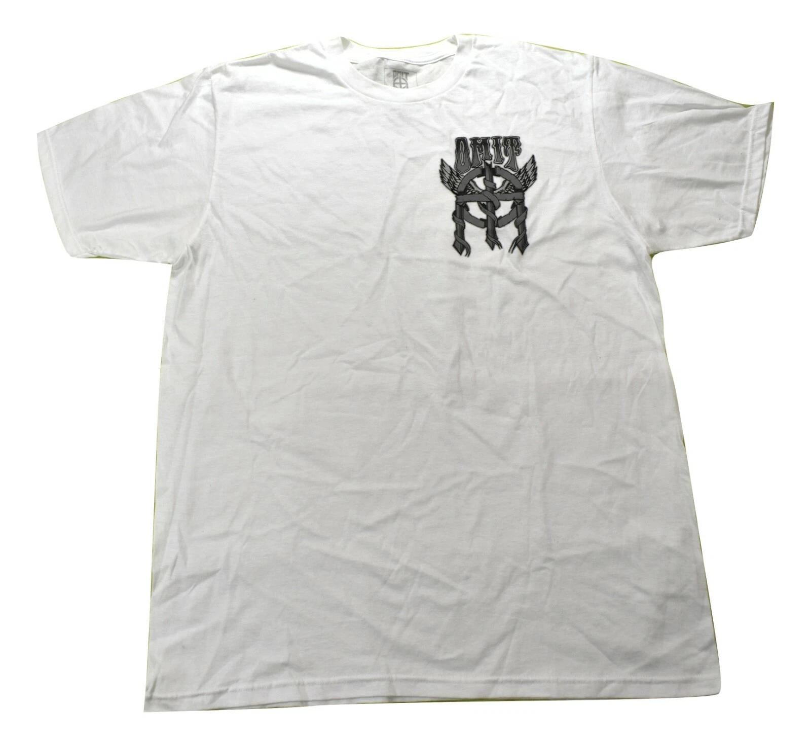 Omit Streetwear Brand Mens Graphic White Tee Shirt NWT Large 4XL