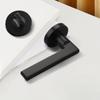 Modern Single-Sided Wooden Concealed Door Lock Zinc Alloy Door Handle With Integrated Deadbolt Lock Door Knob With Twist