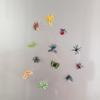 12 Pieces Of Quirky Insect Refrigerator Stickers With Magnets And Soft Rubber Refrigerator Stickers For Computers And Refrigerator Decorations