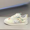 Summer new soft-soled low-top shoes leather cloth spell breathable personalized casual shoes aj