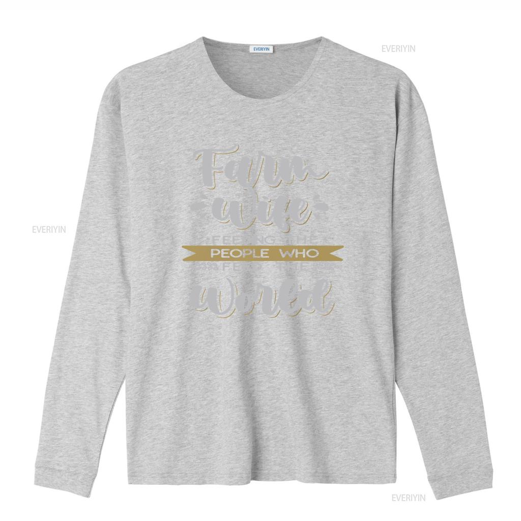 Farm Wife T Shirt Farmer Mom Feeding The People vintage Washed Stylish Casual Breathable designer clothes graphic Soft homme