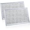 Microwave Filter Replacement for GE WB06X10359, Microwave Vent Filter for LG 5230W1A012B, Kenmore, Frigidaire, Microwave Grease Filter 7-5/8" X
