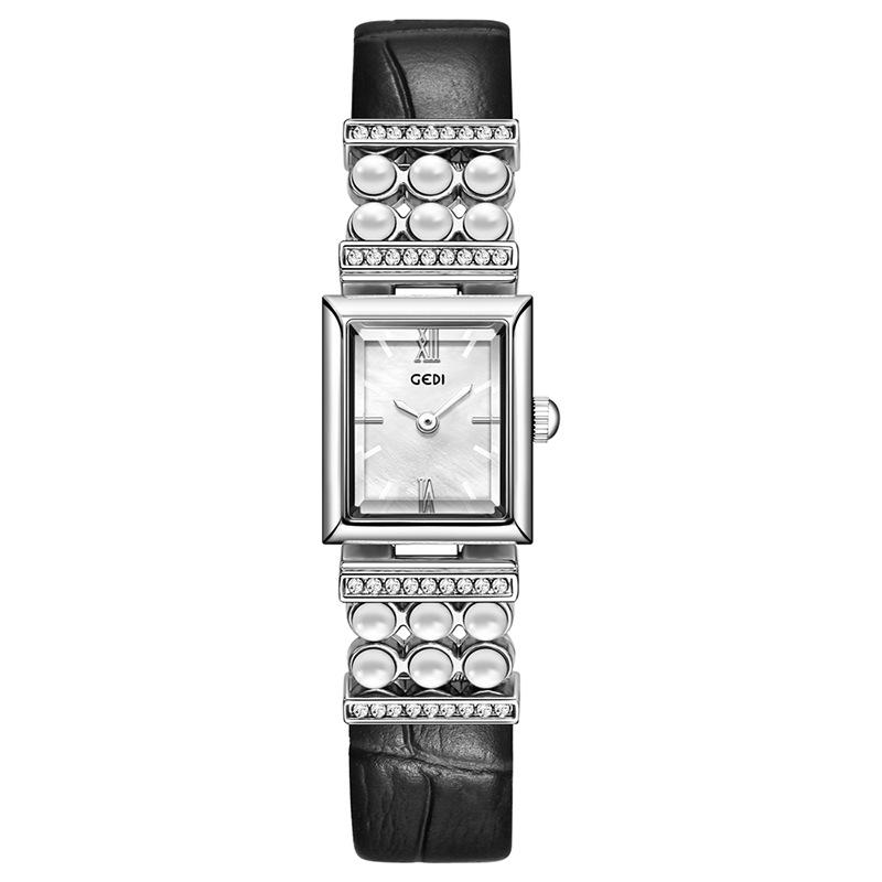 Light Luxury High-End Pearl Women S Watch Niche High-Value Medieval Quartz Watch Women S Waterproof Fritillary Watch