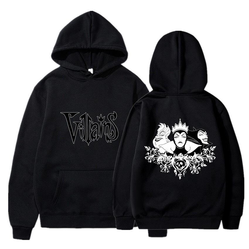 Villains Hoodie Sweatshirts Men Women Fashion Casual  Autumn Winter Fleece Streetwear Tops