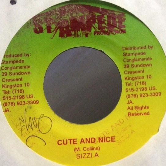 

7inch Record SIZZLA GUYANESE Cute And Nice Another One Bites T NONE Stampede Produc Jamaica Reggae Ska Dub Used