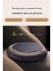 Solar Car Air Purifier & Aroma Diffuser: Eliminates Formaldehyde & Odors, Customizable with Laser Silk Screen Logo.