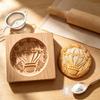 Wooden Gingerbread and Shortbread Cookie Mold Cutter