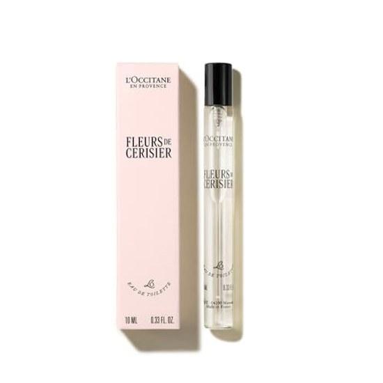 LOCCITANE Fleur de Cerisier Sakura Eau Toilette 10mL Hand Cream 30mL Gift Set