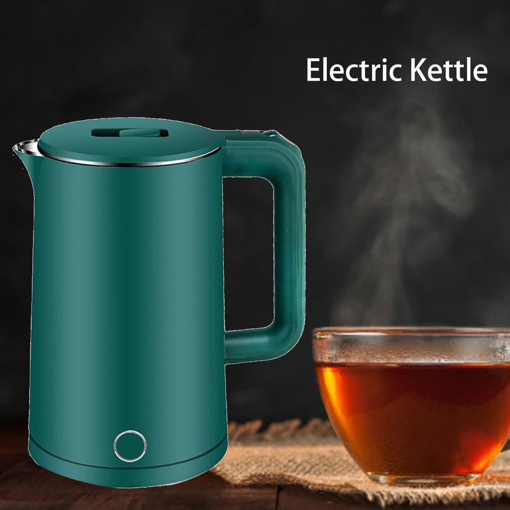 Elektrischer Wasserkocher 2,3L Edelstahl Automatische Abschaltung Heißwasserkocher für Tee Kaffee