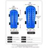 Loogdeel 1 Pair New Lightweight Youth Adult Shin Guards for Soccer Protective Shin Pads for Kids Boys Ages Training and Matches