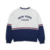 New MLB Varsity New York Yankees Knitwear Unisex Cream 3AKCV0144-50CRS