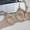 Liquid Foundation Seamless Soft Support Underwear Summer Thin Breathable Anti-sagging Close Sub-breasts Small Breasts Gather Invisible Bra Cover