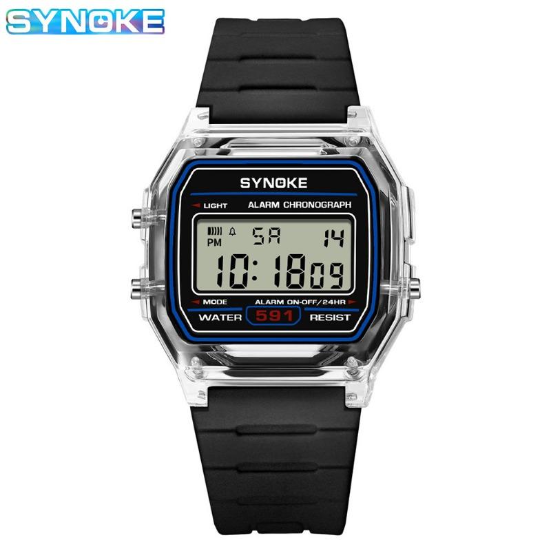 Top Brand New Electronic Watch Retro Classic Small Square Student Sports Watch Lightweight Design Advanced Watch