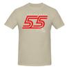 Anniversaire Drôle Unisexe Unisexe Carlos Sainz 55 Unisexe T-shirt Imprimé Unisexe T-shirt Shirt Musculation
