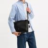 Coach MOTT 33 Buchstabenlogo Schultergurt verstellbar Rindsleder Umhängetasche Crossbody Schultertasche Große Größe Unisex Paar Stil Schwarz