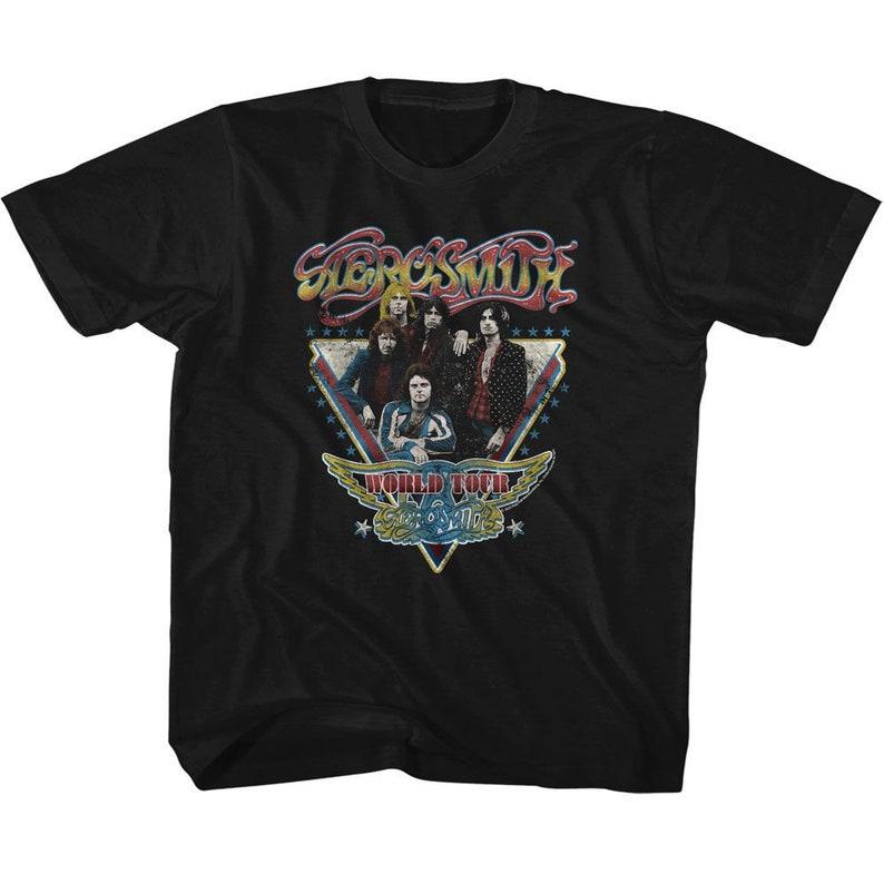 Aerosmith World Tour Black Toddler T-Shirt 100