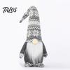 Gift Boxed Holiday Decoration Christmas Gnome Decoration, Plush Tomte Swedish Figurine, Soft Scandinavian Coffee Shop Display Ornaments Dwarf Doll for
