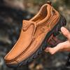 Luxury Tooling Men'S Shoes Genuine Leather Loafers Men Casual Shoes Male Footwear Quality Mens Slip-On Outdoor Shoes Big Size 47