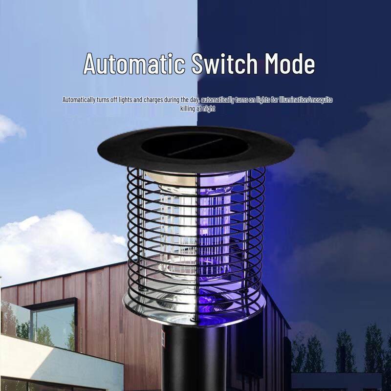 Waterproof Solar Outdoor Mosquito Killer Lamp