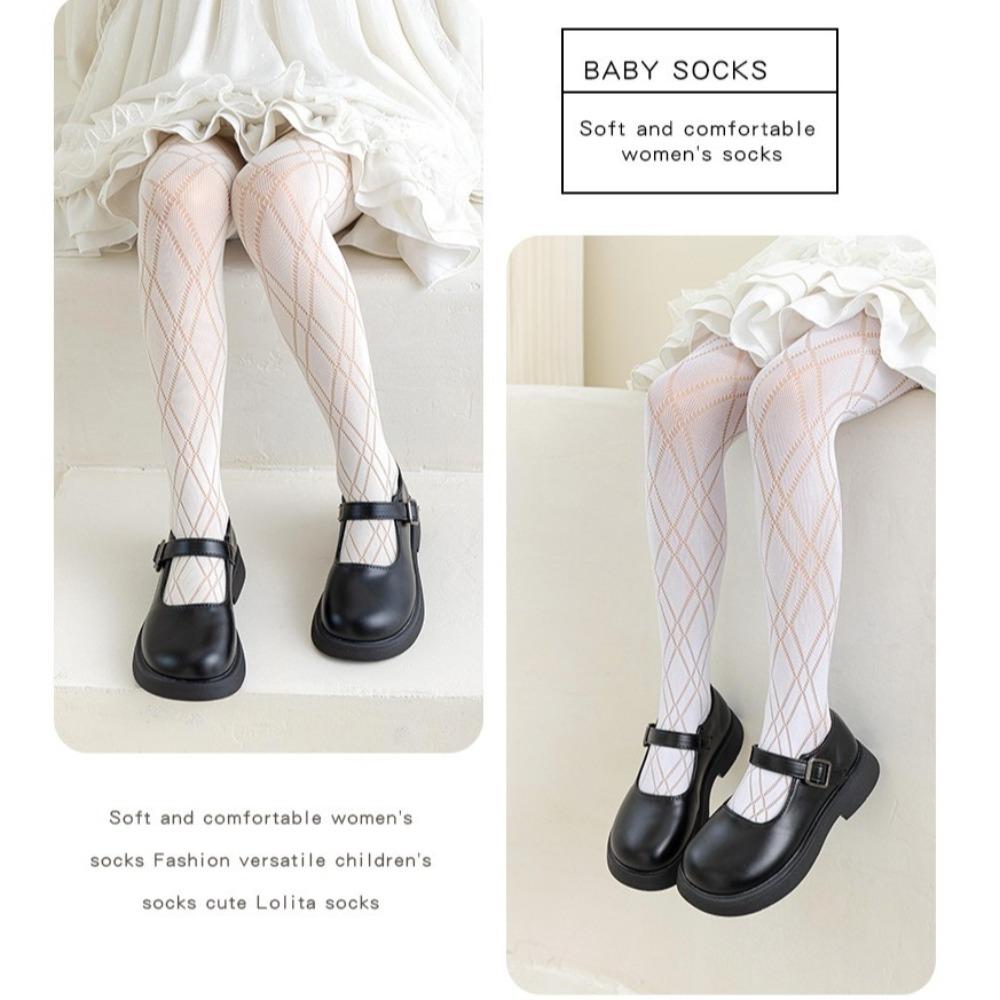 

Stretch Stocking Mesh Hosiery New Footed Leggings Princess L-9-13Y бежевий