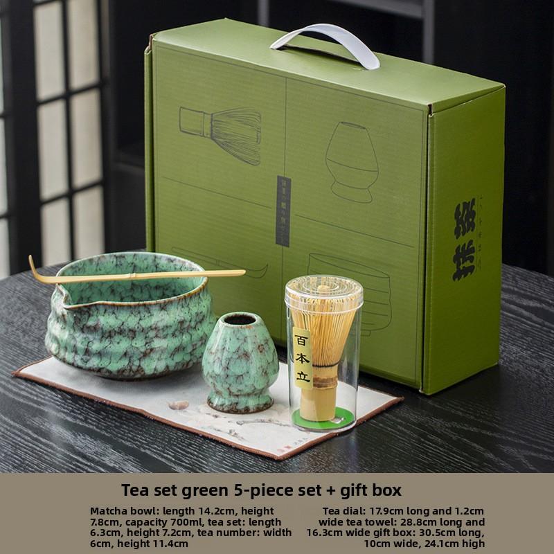 

Набор из 5/7 предметов Японская чаша для матча Инструменты для приготовления чая матча эпохи Сун Керамическая чайная чаша Чашка для чая Венчик для матча Кисточка для матча Чай