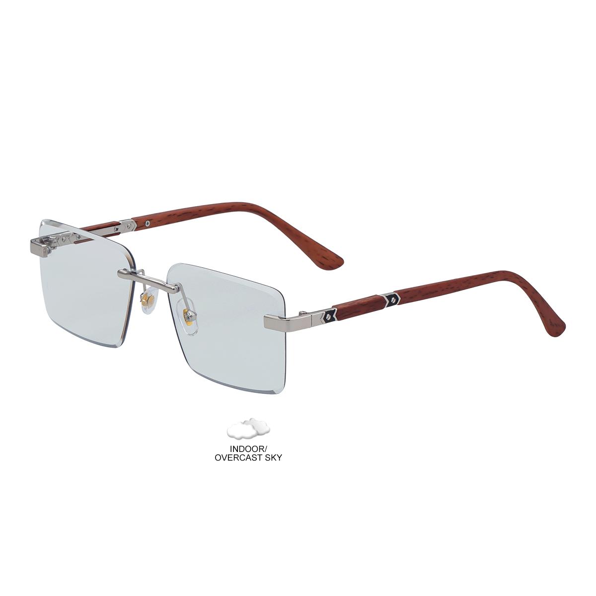 

JYL TS Women s Square Photochromic - Unique Outdoor Sun-Protective ZX-3164 Light-responsive c-439 яшмовый