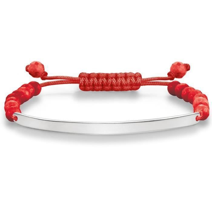 Bijoux - THOMAS SABO - LBA0030-814-10-L19V - Femme - Rouge - Argenté