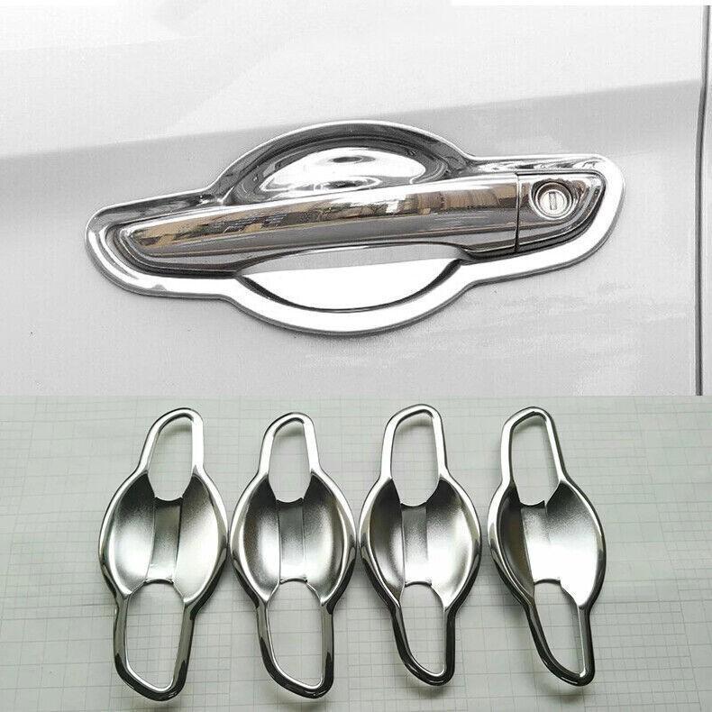 For Hyundai Elantra 2017-2020 Chrome Exterior Side Door Bowl Molding Cover Trim