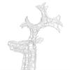 Reindeer Christmas Decoration 2 Pcs. 60x16x100 Cm Acrylic
