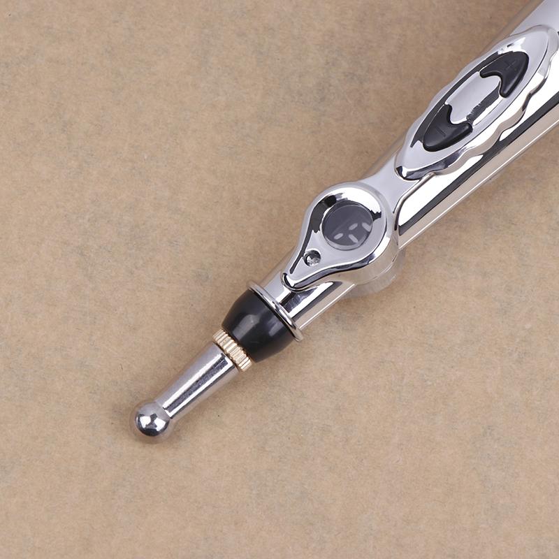 2/5 Heads Electric Acupuncture Pen Acupuncture Point Massage Pen Meridian Energy Massage Pen Pain Relief Massage Pen