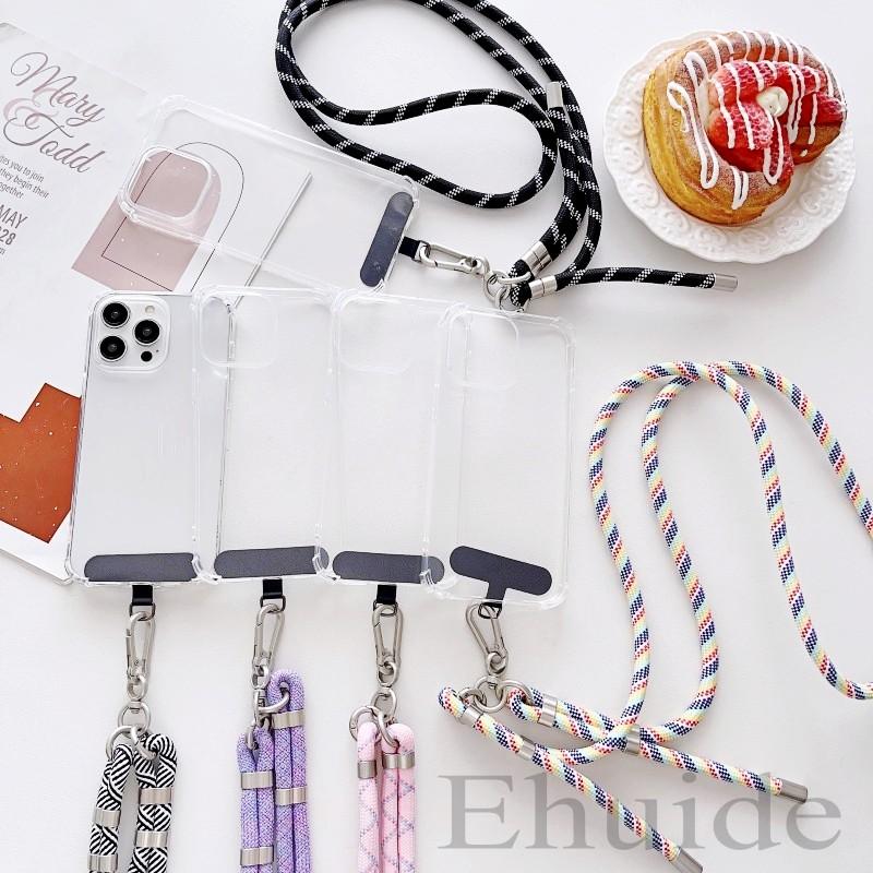 Adjustable Strap Case for OPPO Reno 14 14F 13 13F 12 11 12F Realme 15 Pro C71 C63 C65 Crossbody Cord Lanyard Transparent Cover
