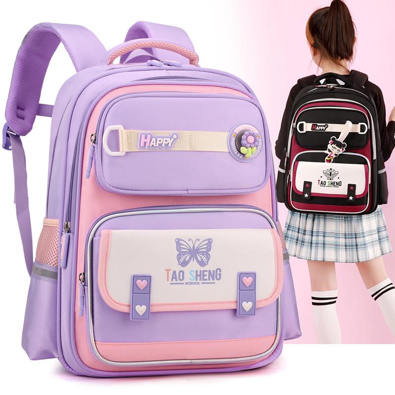 Capacity Childrens Large Backpack With Butterfly Nezha Print Design For Student