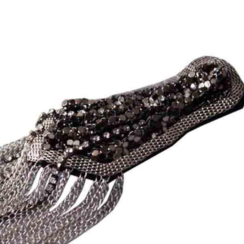 Tassel Epaulet Shoulder Pad for Rhinestones Shoulder Jewelry Epaulette