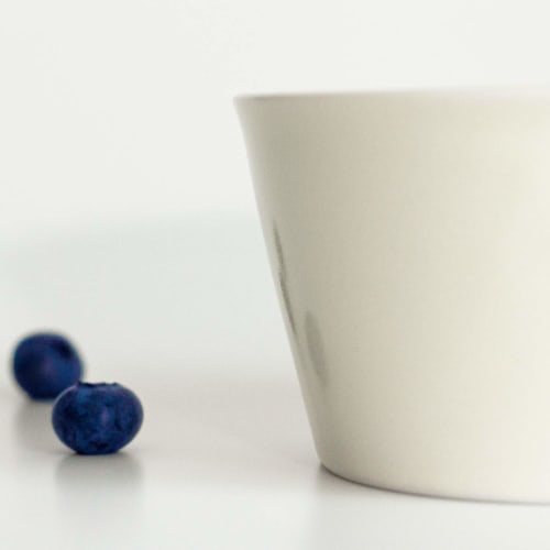 Aito Seisakusho "Ciel" Medium Bowl with Lid, Microwave-Safe, Canister, Approx. 14cm Diameter x 7cm Deep, White, Storage Container, Mino Ware, Made in