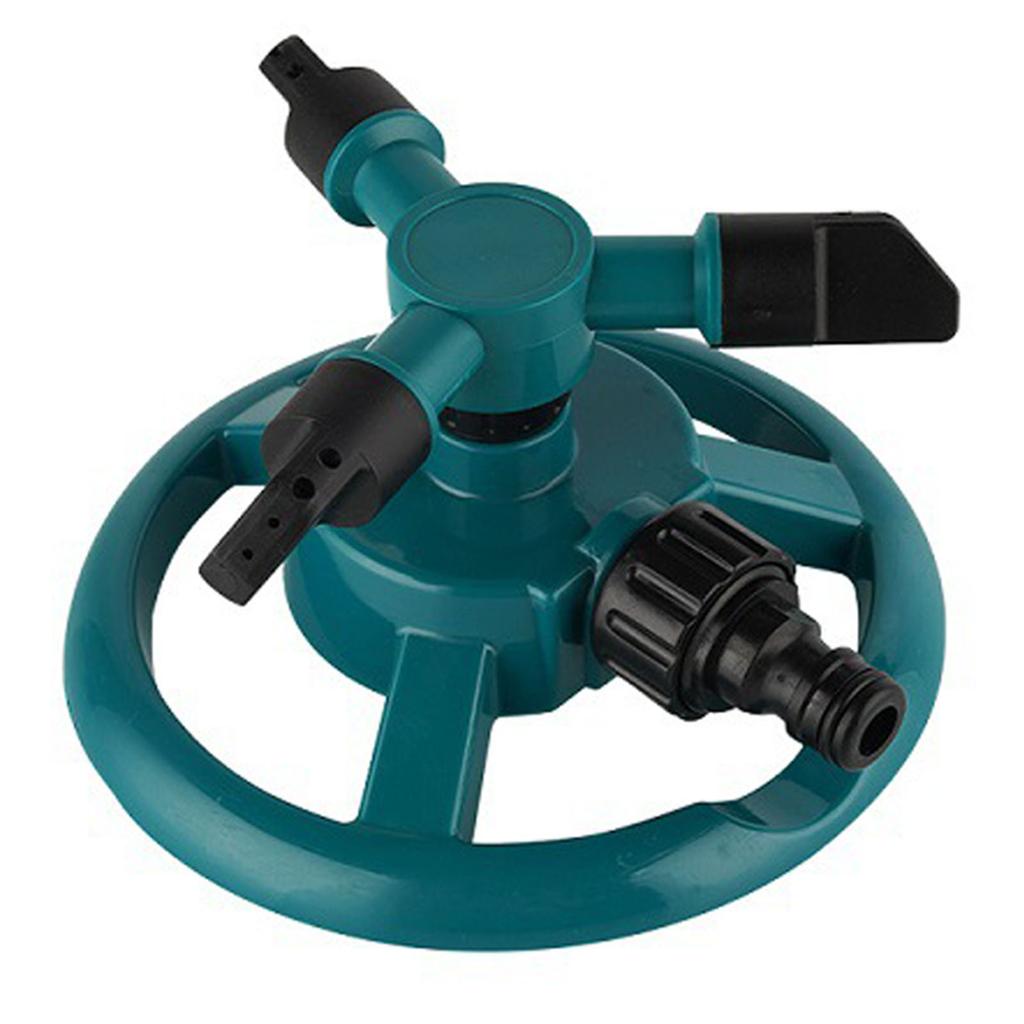 360 Degree Automatic Sprinkler Multi-Purpose Rotating Water Sprinklers Wear Resist Anti-Clog Water Sprayer Irrigation Tools
