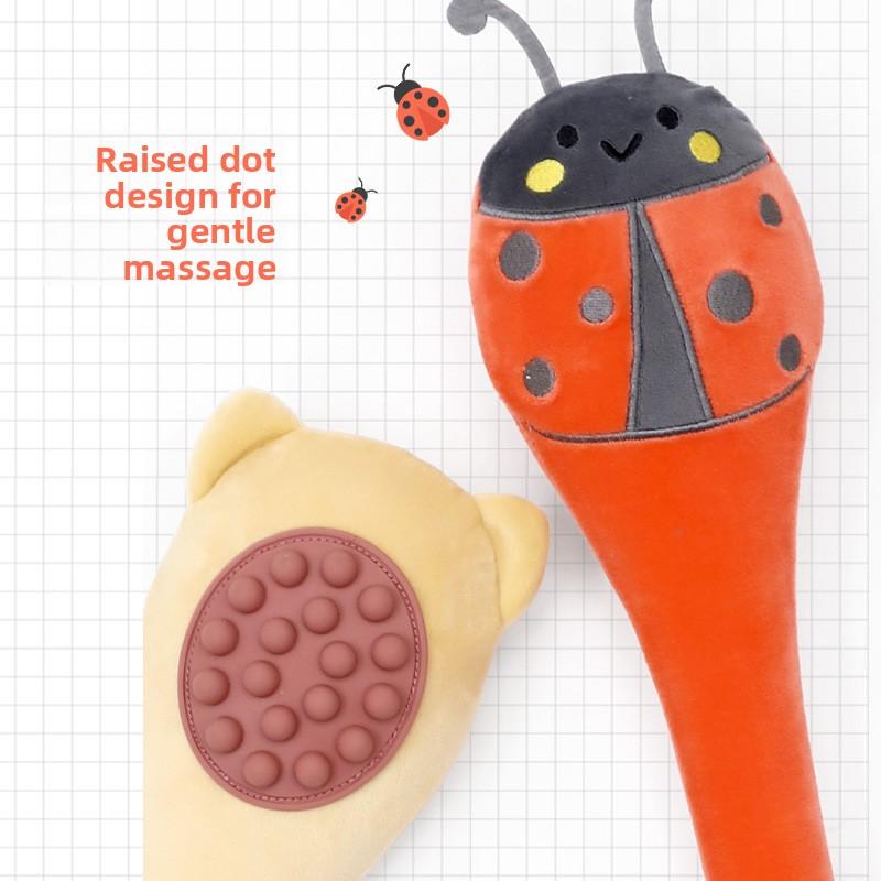 Cartoon Cute Meridian Beat, Kangle House Knock Back Hammer Massage Hammer, Knock Back Stick Knock Music Creative Plush Toy