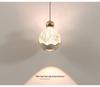 Italian Luxury Bedside Pendant Light - Snow Mountain Style, Adjustable Height, Handcrafted for Foyer or Bedroom.