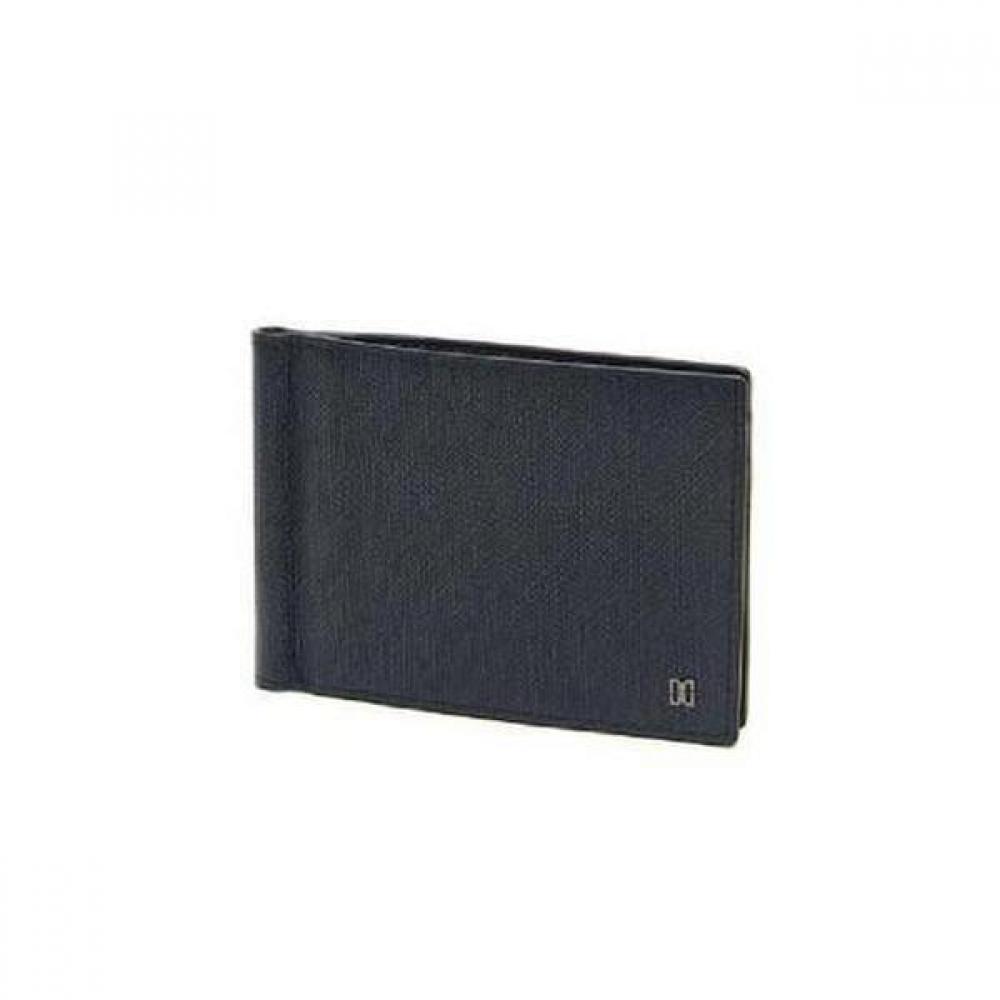 

Daks Black Leather Dd Logo Classic Money Clip Single option