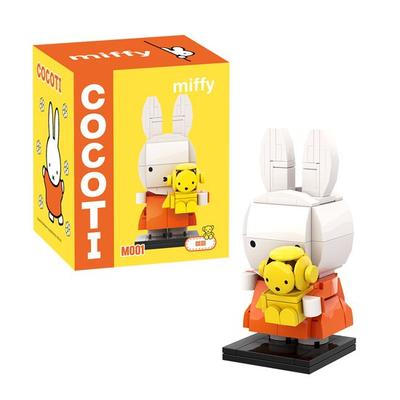 Miffy DIY Sestavitelná Postavička Bloková Hračka Figurka