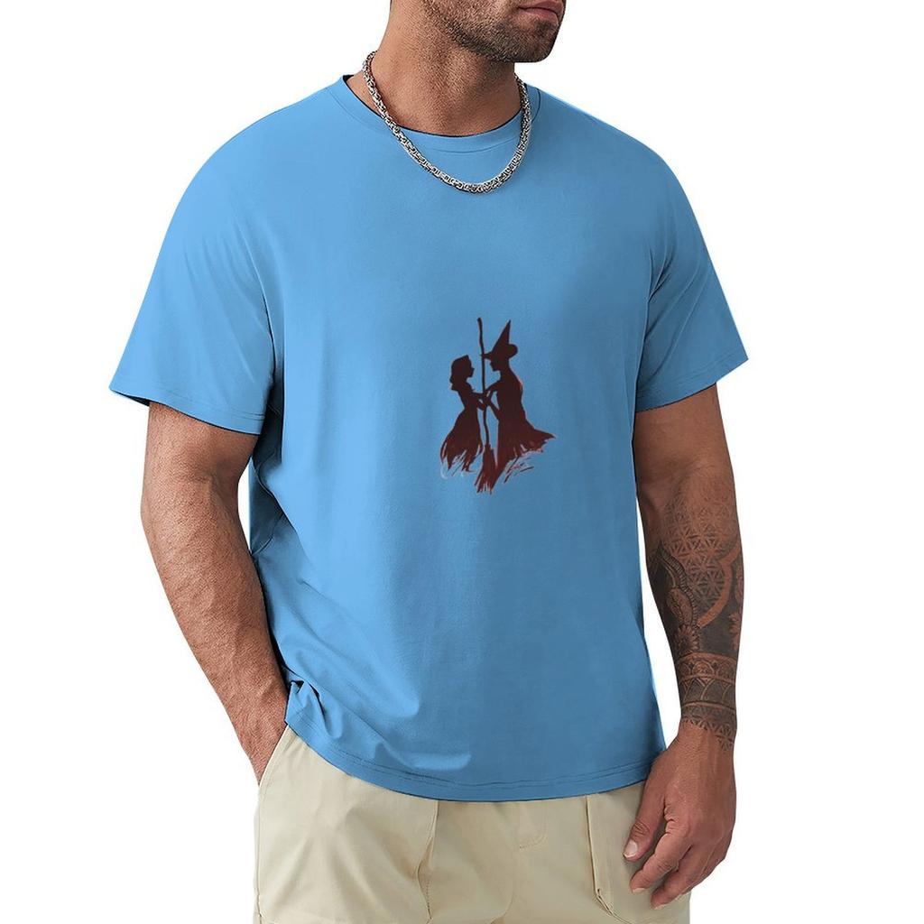 Wicked Broadway Silhouettes T-Shirt Blacks Customs Graphic Tee Shirt Vintage Graphic Tee Mens Graphic T-Shirts Pack