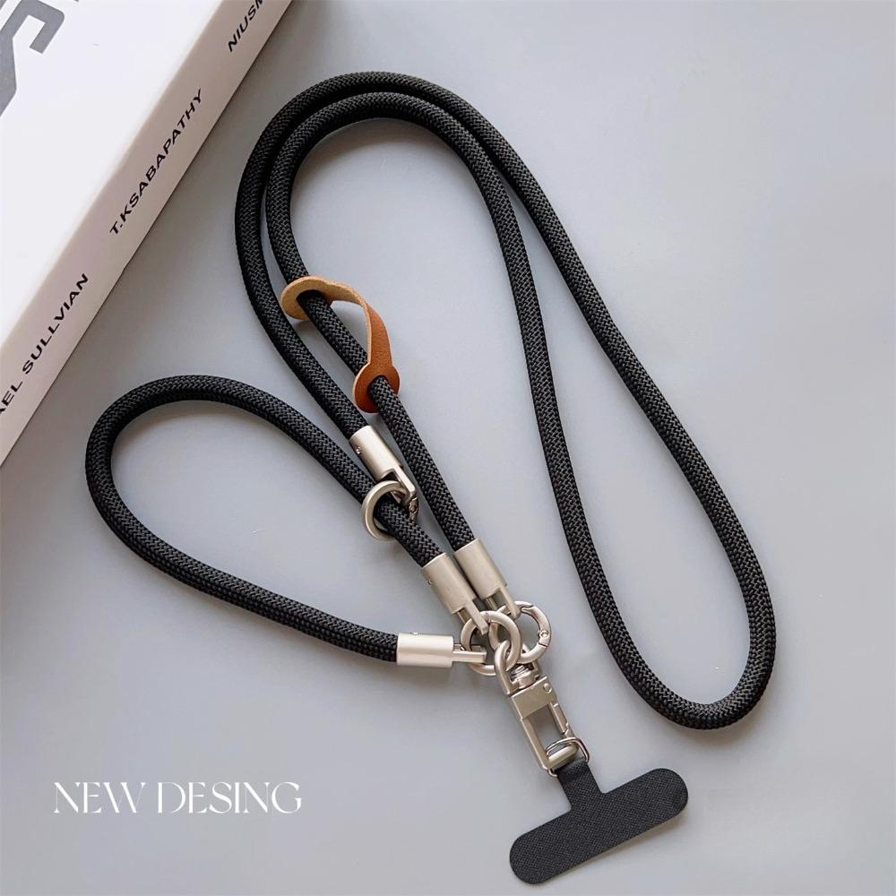 3-in-1 Mobile Phone Lanyard, Multi-functional Removable and Adjustable Multi-purpose Strap, Hand-woven Strong Crossbody